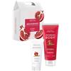 Perlier, Cofanetto Melograno con Doccia Schiuma Vegan e Crema Mani Protettiva, Ricco di Antiossidanti, Formula Vegan. Confezione Elegante