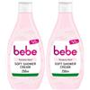 bebe Rich Body Balm 400 ml, lozione per il corpo ad assorbimento rapido con burro di karitè e cera d'api per la pelle molto secca, delicatamente profumata e idratante (Confezione da 2)