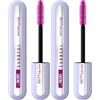Maybelline New York Mascara Falsies Surreal, Per Ciglia dall'Effetto Extensions, Tenuta Fino a 24H, Con Scovolino ad Elica, 10 ml (Confezione da 2)