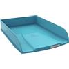 Exacompta Set di 6 vaschette portadocumenti Combo Styli Skandi blu pacifico
