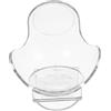 IDEANATEGRATE Clip Leggero Tennis Trasparente Abs da in per Pallina e Supporto Pratico per Conservazione Comoda di Sport e Allenamento