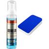 Generico Table Tennis Cleaner - 5.91 Inch Rubber Reviver | Foam Liquid Solution - 100ml Spray for Racket Suŕface Maintenance, restores stickiness and grip for professional Pîng pong performance
