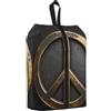 CNTDBU Borsa per scarpe da viaggio, impermeabile, con simbolo della pace, 3 in 1, per scarpe da ginnastica