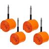 ReachMall Camera d'aria ultraleggera per mountain bike tpu 26 27.5 pollici 1.9-2.5 resistente ad alta pressione per cerchi e freni a disco ruote arancione