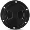 Jnchdghwa Per Coperchio di Ispezione A Vite ABS Compatibile con Kayak - Pronto per Barca, Rotondo Nero Antiscivolo con Coperchio Staccabile da 6 Pollici.
