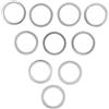 Vaguelly 10 Pezzi Adattatori per Pedali da Bicicletta Mountain Bike Guarnizioni per Pedali in Materiale Resistente Compatibili per Outdoor