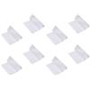 Toddmomy Kit 8 Toppe Riparazione TPU Trasparente Forte Adesivo e Resistente alle Forature, PVC