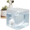 Generic Contenitore d'acqua da campeggio, contenitore pieghevole a prova di perdite, caraffa per l'acqua da campeggio, per bere idratazione, escursioni all'aperto, camper, casa