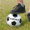 your surprise Pallone da calcio personalizzato - Pallone bianco e nero con nome
