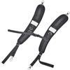JUMPLAWN Tracolle Regolabili in Neoprene Imbottite Fibbia Robusta per Sostituzione Spallacci Zaino da Esterno per Drifting e attività Outdoor