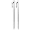 KXAOXGRC Pegs Tenda in Acciaio con, Chiodi da Terra Picchetti for Tende Campeggio all'aperto 8 mm 20-40 cm