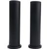 NexRen Confezione da 2 manicotti adattatori per dischi pesi da 1 pollice a 5 cm, design stabile e sicuro per allenamento con i pesi (50 x 200 mm)