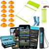 FUTBLEX PRO Kit allenamento calcio per bambini e adulti - Include app con video interattivi e routine, scala agilità, 12 coni, calze antiscivolo, borsa da trasporto e scatola regalo premium