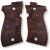 Zib Grips MANOPOLE ZIB per guancette Beretta F 81 Impugnatura a pistola realizzata a mano in legno di noce Guancette Ars.07