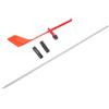 Healeved Indicatore di Direzione del Vento per Barca in Metallo con Letture Rapide e Resistente Sbiadimento, a Bordo su Imbarcazioni Marine e Dinghy