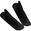 ABOOFAN 2 unità Pinna Squalo Gonfiabile per Tavola da Surf e Gommone in PVC Nero, Stabilizzatore Rimovibile per Aumentare Direzione e Stabilità in Acqua