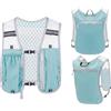 Yqooup Gilet da corsa traspirante con tasche multiple, elastico e stabile, zaino per corsa, escursionismo, arrampicata, jogging, maratone, campeggio