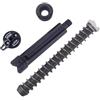 ReachMall Kit sistema di blocco meccanico per forcella Suntour XCM, parti in lega metallica con pali di supporto di collegamento, aggiornamento riparazione sospensione MTB