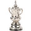 Annadue Mini Coppa Trofeo di Calcio, Modello Trofeo della Lega di Calcio in Metallo, Ornamento Decorativo Ad Alta Simulazione, da Collezione per Gli Appassionati di Sport