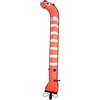 Chatonshen Segnalatore di Superficie per Immersioni Subacquee, Boa di Segnalazione, Tubo Gonfiabile, Tubo di Segnalazione, Forma di Murena, Nylon TPU Ad Alta Vis, Orangina, Lunghezza 1.2 M