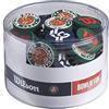 Wilson Roland Garros Bowl O Fun, WR8401801001 Gommini Antivibrazione, Multicolore, 75 Pezzi