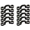 Jnchdghwa Parte di Ricambio Kayak Pad Eye 10 Set C Tipo Maniglia di Trazione Fibbia Occhielli con per Canoe Barche Kayak Punto di Ancoraggio