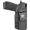 PoLe.Craft P365 XMacro Fondine Kydex IWB Fondine Custom Fit: Sig Sauer P365 XMacro Pistol - Cintura Interna Nascosta Il Trasporto - Adj. Ritenzione di cant - Copertura Mag bottone - Ingresso allargato