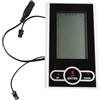 Msioytog Display per scooter elettrici multifunzione, display per bici con velocità regolabile per cyclette e cyclette, contachilometri LCD