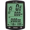 Jnchdghwa Contachilometri e Odometro per Bicicletta Wireless Impermeabile Computer per Bicicletta Multi-Funzioni Timer per Bicicletta Cronometro per Ciclismo