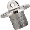 Generic Tappo di Scarico Garboard Porta di Scarico in Acciaio Inossidabile Resistente da 25 Mm per Armatori di Barche e