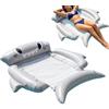 Generico **Inflatable Pool Lounger - Foldable Floating Bed Water Hammock | Single Lounge Chair Swimming Raft | Summer Recreation For Beach Lake Backyard Party Water Park