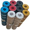 ReachMall Pedane in lega di alluminio estesa cava antiscivolo onda scanalatura per mountain bike asse posteriore bicicletta 100 mm nero