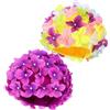 MAGICLULU Cuffie da Nuoto Donna con Fiori 2 Pezzi in Nylon Tessuto Elastiche con Design Antiscivolo per Bagno e Spa