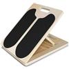 Jnchdghwa Per Adulti - Tavola Oscillante - Tavola di Equilibrio per Fisioterapia, Allenamento della del Core - Tavola Rocker in Legno