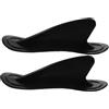 Alasum 2 Stabilizzatori a Forma in PVC Nero per Tavola da Surf e Barca SUP, Stabilizzatori Rimovibili per Aumentare la Stabilità e Controllo in Acqua