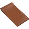 QUILSTM Custodia per cartellino segnapunti da golf versatile, impermeabile, progettata con cuciture sottili e dimensioni compatte per una facile, Marrone, 22.2x12 cm