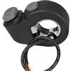KAHDGSS Assemblaggio interruttori a pulsante indicatori direzione sinistro e destro per clacson per accessori per scooter elettrici G65 / F2Pro Parte pulsante indicatori direzione sinistro e destro