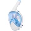 CHICIRIS Occhialini da Snorkeling Integrali, Silicone Liquido PC Antiappannamento Anti Perdite Vista Panoramica a 180 Gradi Copertura per Il Viso da Snorkeling, con Cinghia per la Testa (L/XL)