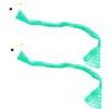 LALAFINA Rete da Pesca Intrecciata in Nylon Verde 2 Unitá Grande Capacità e Fondo, Borsa a Rete con Chiusura a Corda per Accessori Pesca Carpfishing