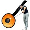 Genérico Allenatore di swing da golf per uomini, attrezzatura per pratica di colpire, allenatore di gesto swing da golf, per appassionati del campo di pratica principianti, giocatori dilettanti