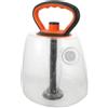 Balacoo Kettlebell Riempibile D'acqua Regolabile 40 Kg per Palestra Domestica, Attrezzatura Sportiva per Allenamento Gambe e Glutei Impugnatura Antiscivolo, Fitness Femminile Monomanuale,