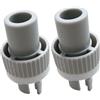 NESTINGHO Adattatore Valvola Aria Kayak 2 Connettore per Pompa Manuale Barca Gonfiabile Multiuso per Paddle Board e Gommoni Accessorio Ricambio Resistente