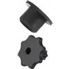 ReachMall Bullone per braccio pedivella 18 mm per Hollowtech con chiave in nylon leggero dente Match design installare sostituire per bici da strada e mountain bike
