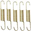 ReachMall Molla per cavalletto laterale da 6 pezzi per moto Ebike, prolunga in acciaio da 160 mm con doppi ganci, kit di riparazione per biciclette elettriche