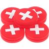 HOODANCOS Ammortizzatori da Tennis in Silicone 5 Smorzatore per Racchette da Tennis, Antivibro Confortevole per Sport All'aperto e Amatoriale