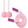 Saterkali Corda per saltare per adulti, senza fili, corda per saltare ponderata, per uomini e donne, corda per saltare per esercizi di fitness al chiuso e all'aperto, rosa, taglia unica