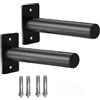 Jnchdghwa Supporto A Muro per Portapiastra, 2 Set per Stoccaggio su Rack per Pesi, Supporto A Muro per Piastre da Bilanciere.