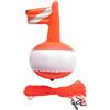 Qusinfc Bandiera professionale colorata con avvisi subacquei con bordi rinforzati per migliorare la visibilità durante il kayak o la navigazione, bandiera in PVC con indicazione tuffo
