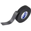 LABRIMP Nastro Grip Antiscivolo Elastico e Riutilizzabile per Racchetta da Tennis e Badminton Materiale in Lino Nero, 1 Rotolo per Praticare Tennis e Badminton