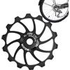 Genérico Ruote di puleggia Jockeys | Ruota guida del cambio posteriore per bicicletta, cuscinetto a puleggia in ceramica 14T/15T/16T, ruota guida per cambio posteriore resistente agli urti per